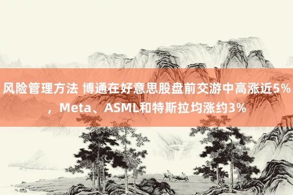 风险管理方法 博通在好意思股盘前交游中高涨近5%，Meta、ASML和特斯拉均涨约3%